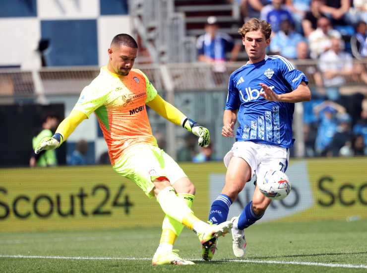 Caprile durante una partita