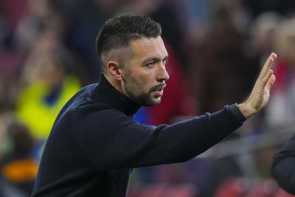 Francesco Farioli in una big di Serie A