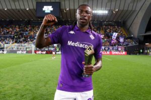Kean con il premio MVP