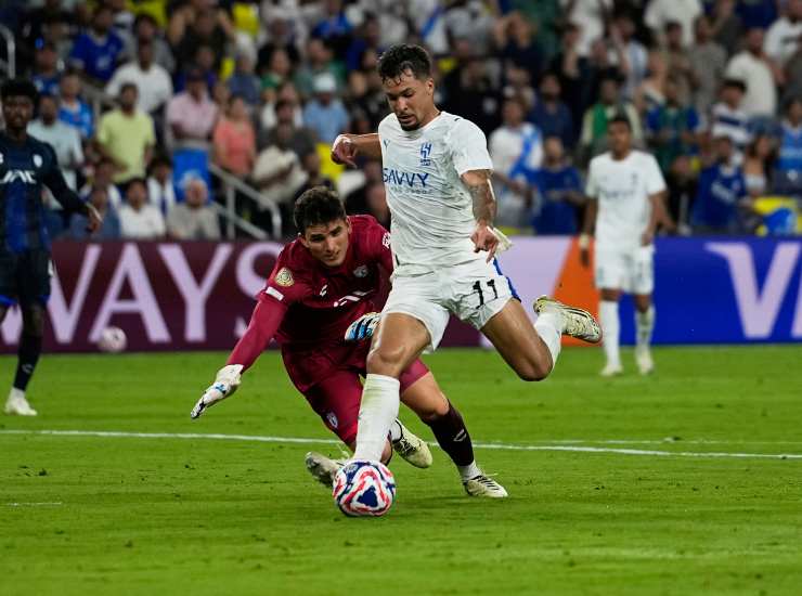 Marcos Leonardo durante una partita