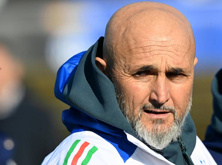 Spalletti in primo piano