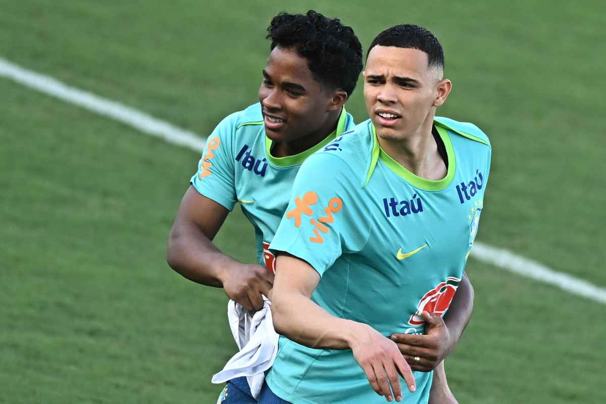 Vanderson insieme ad Endrick