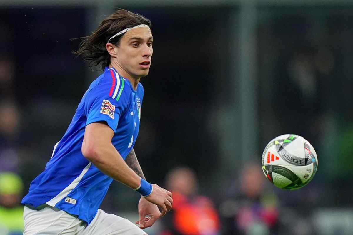 Calafiori in campo con l'Italia