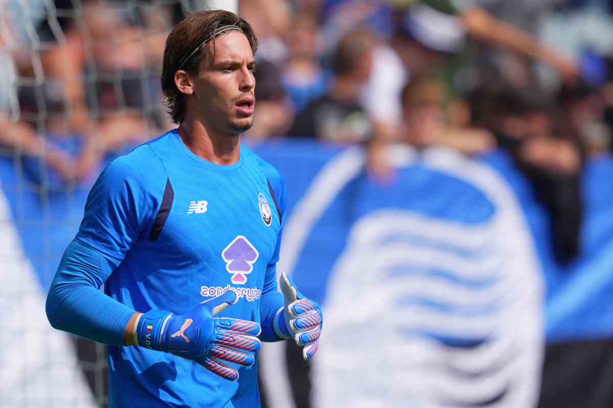 Carnesecchi con l'Atalanta