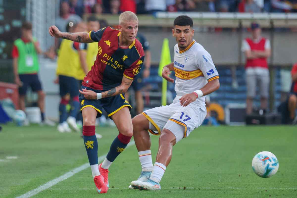 Gronbaek contro il Lecce