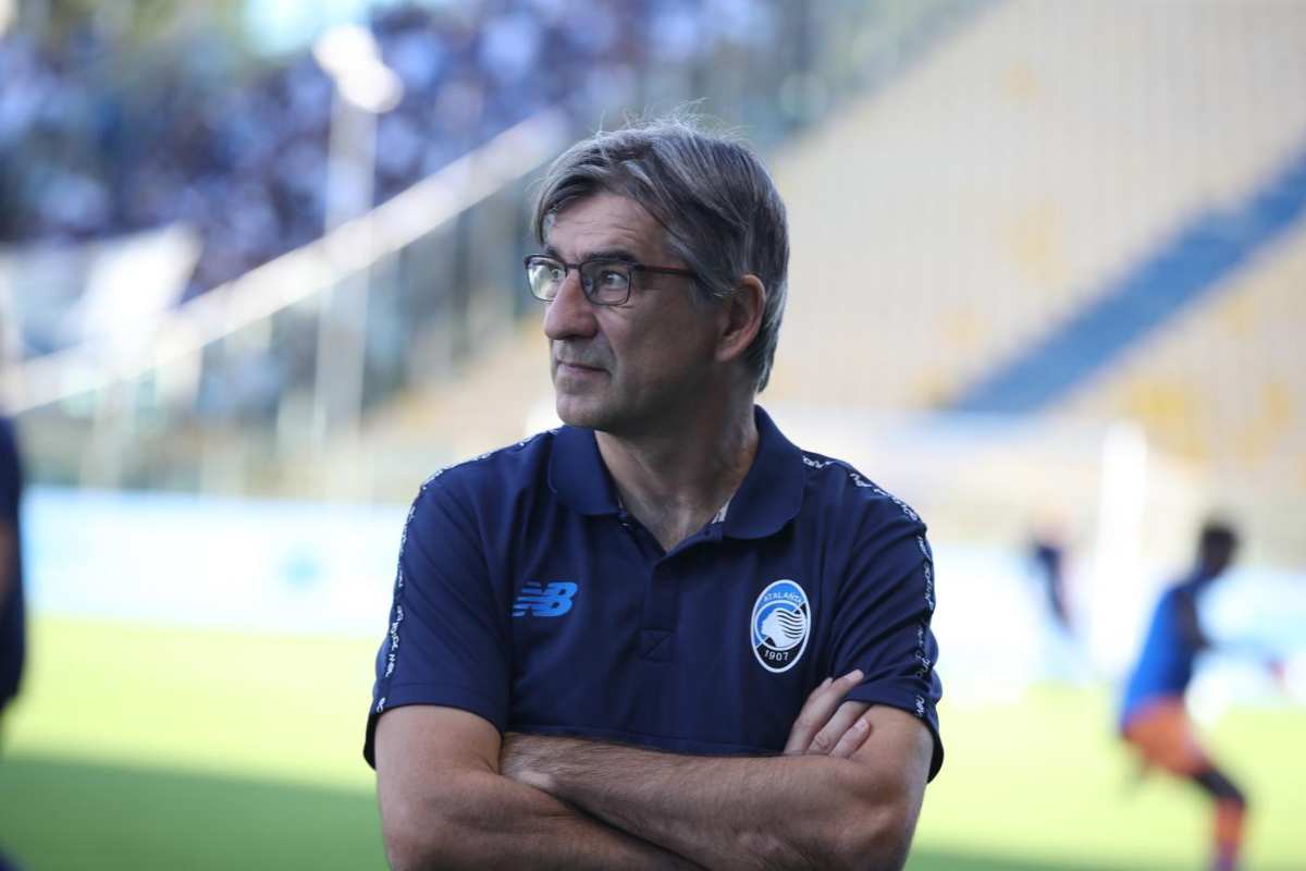 Juric con l'Atalanta